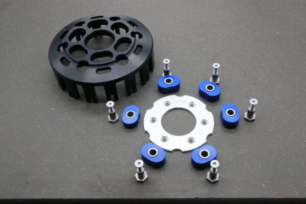 Kit cloche complète 490 YZ 2 Kit complet, cloche d'embrayage renforcée 490 YZ/IT 1982/1987 Vvrp